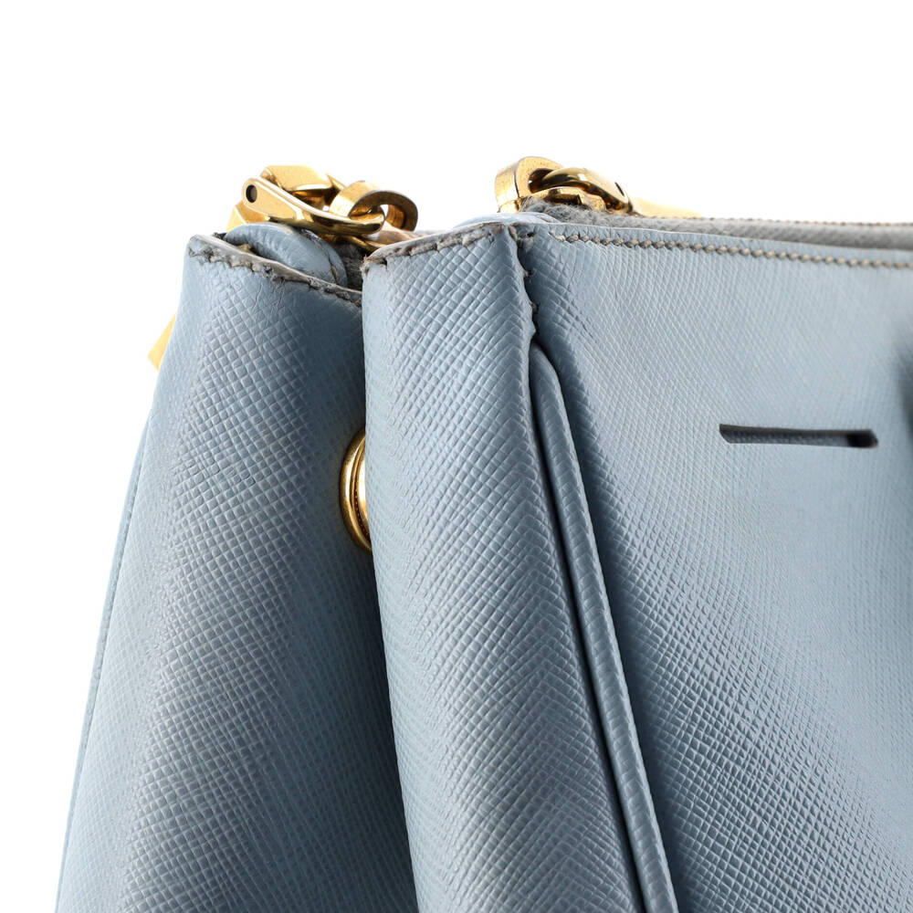 Prada Double Zip Lux Tote Saffiano #238840P10B - Picture 6 of 7